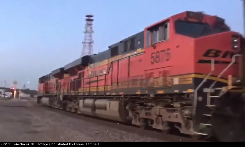 BNSF coal train